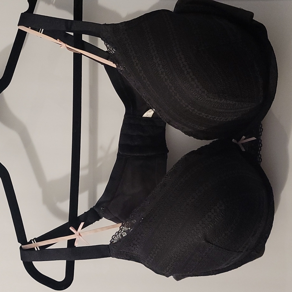 Cacique Black Lace Bra